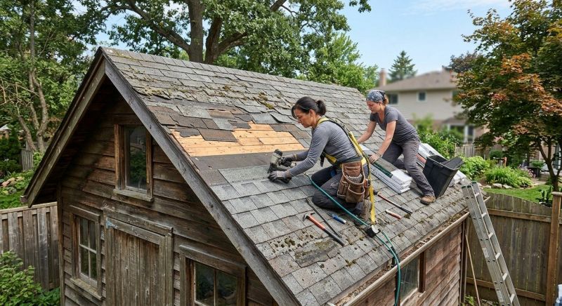 Roof Shingle Replacement