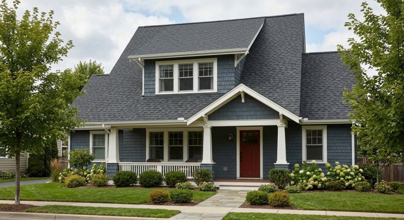 A Frame Roof Installation in Lake County, OH