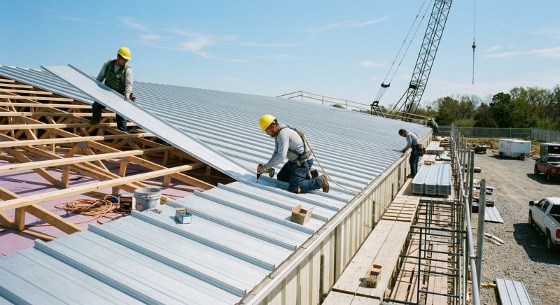 Aluminum Roof Installation in Beachwood, OH