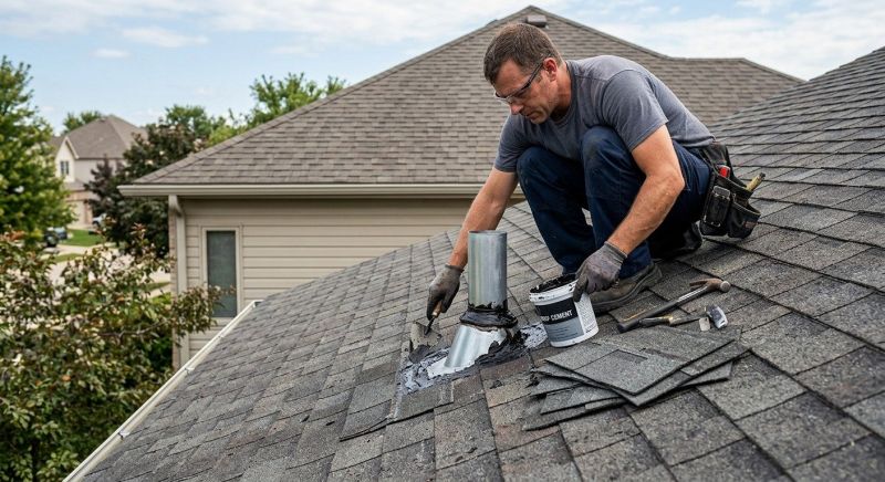 Asphalt Roof Leak Repair in Chardon, OH