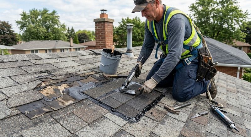 Asphalt Roof Leak Repair in Eastlake, OH
