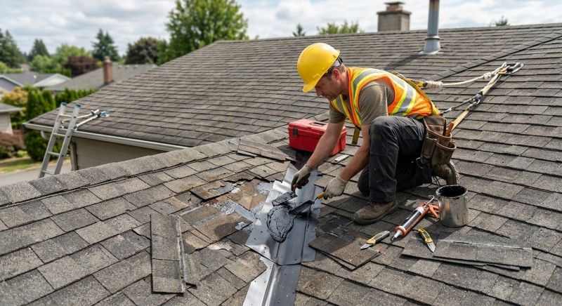 Asphalt Roof Leak Repair in Madison, OH