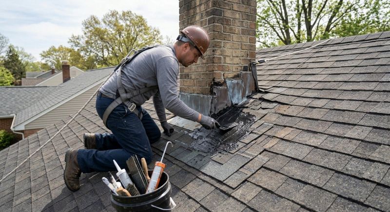 Asphalt Roof Leak Repair in Newbury, OH