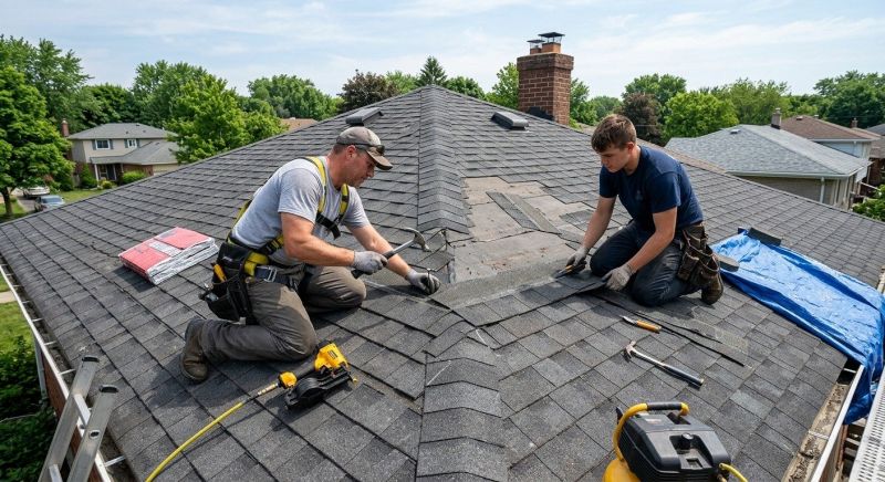 Asphalt Roof Repair in Mentor, OH