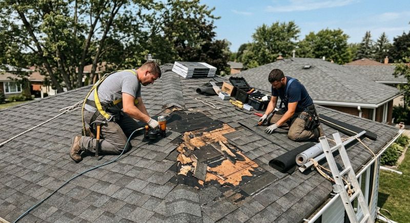Asphalt Roof Repair in Newbury, OH