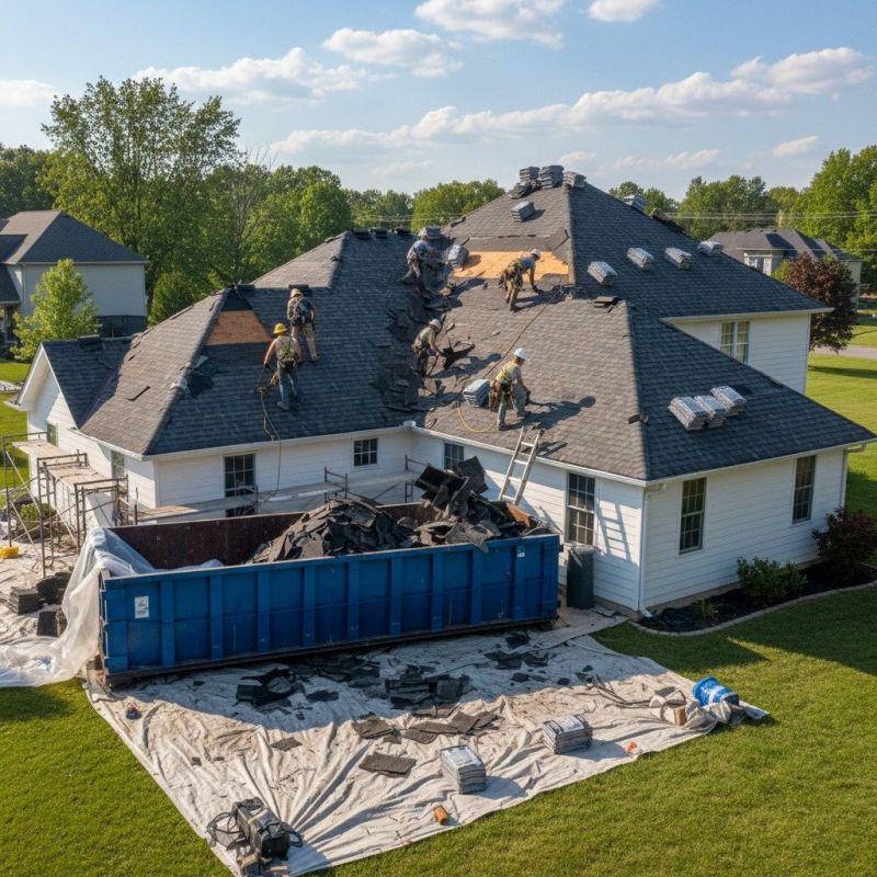Asphalt Roof Replacement in Chardon, OH