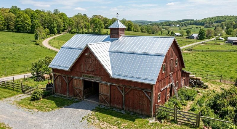 Barn Roof Replacement in Chagrin Falls, OH