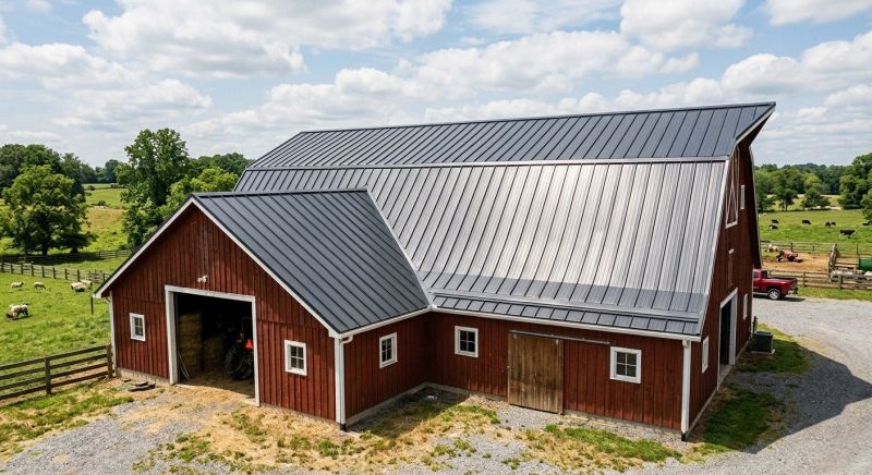 Barn Roof Replacement in Euclid, OH
