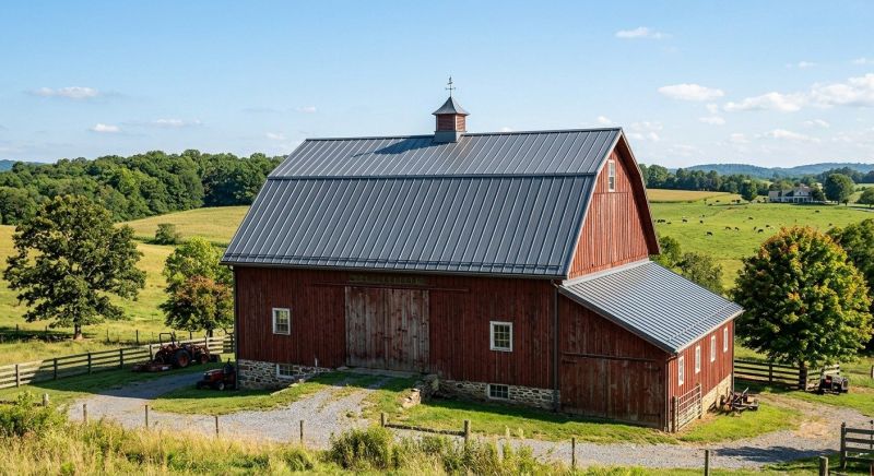 Barn Roof Replacement in Geauga County, OH