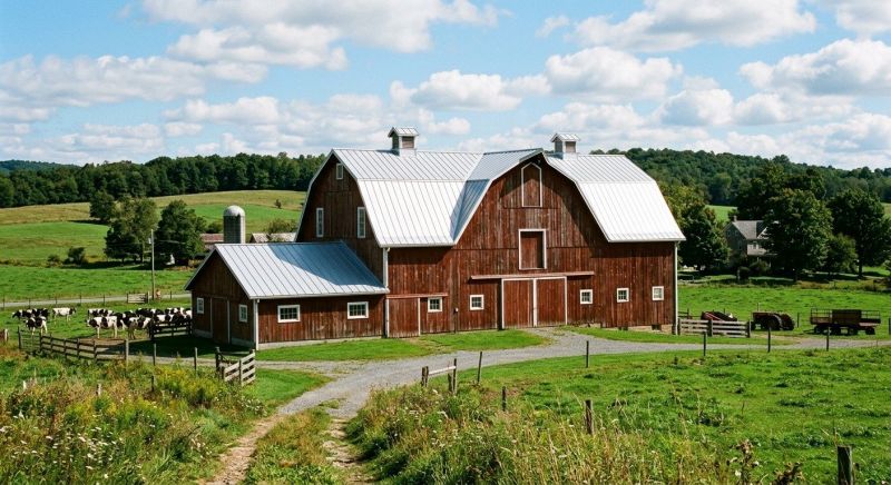 Barn Roof Replacement in Lake County, OH