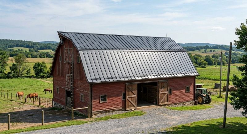 Barn Roof Replacement in Solon, OH