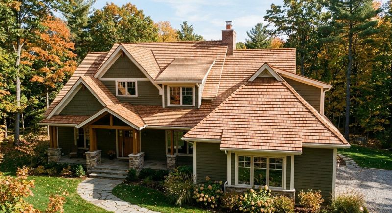 Cedar Roof Installation in Chesterland, OH