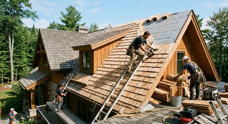 Cedar Roof Replacement in Euclid, OH