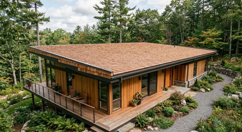 Cedar Shake Roof Construction in Montville, OH