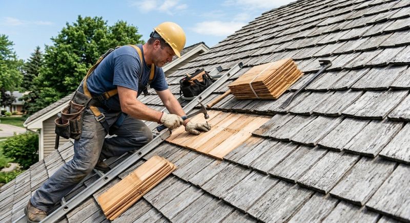 Cedar Shingles Repair in Perry, OH