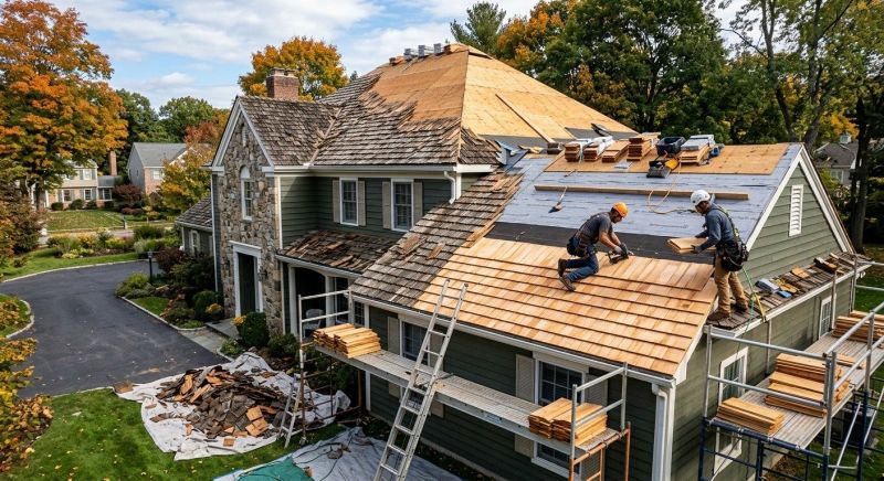 Cedar Shingles Replacement in Madison, OH