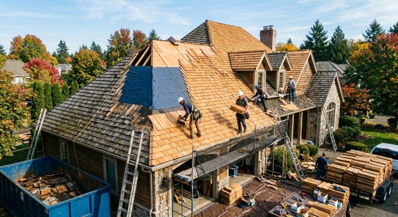 Cedar Shingles Replacement in Wickliffe, OH