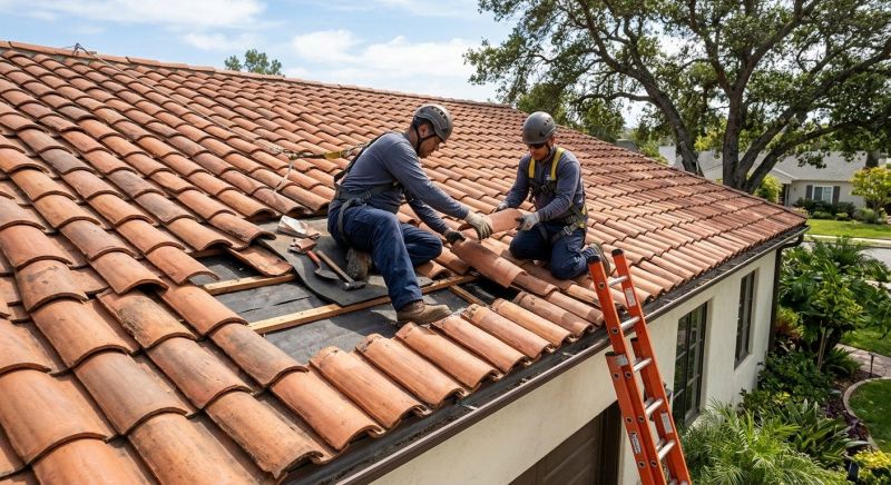 Clay Roof Leak Repair in Lake County, OH