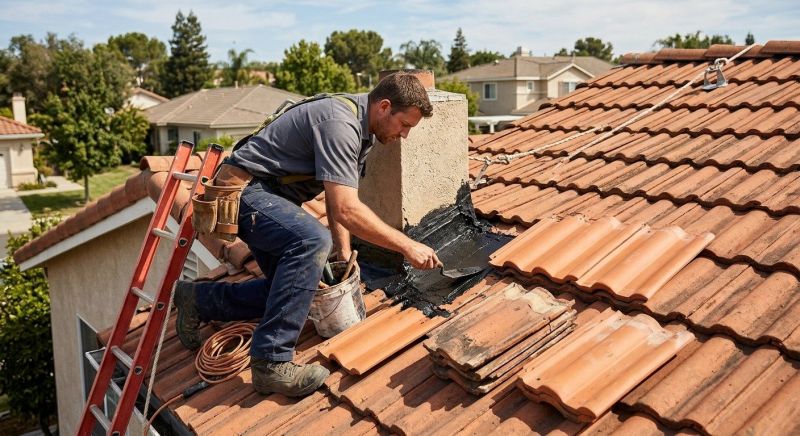 Clay Roof Leak Repair in Lake County, OH