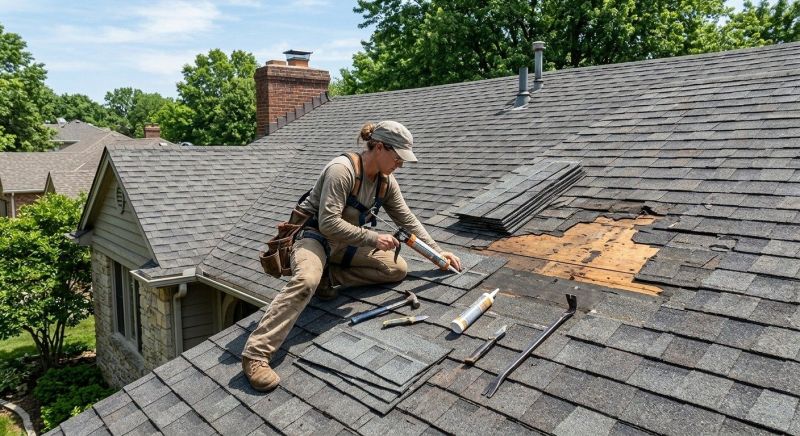 Collapsing Roof Repair in Lake County, OH