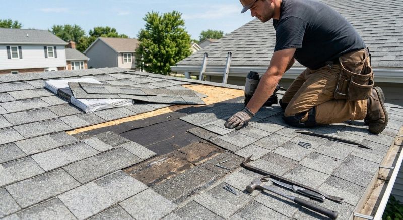Composite Roof Repair in Lake County, OH