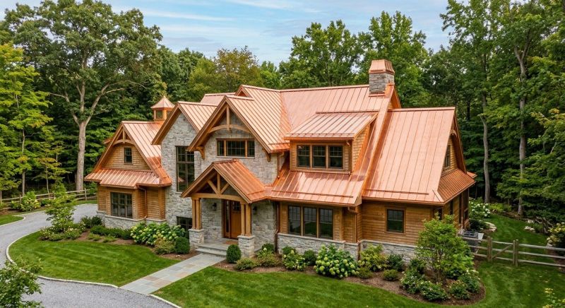 Copper Roof Repair in Lake County, OH