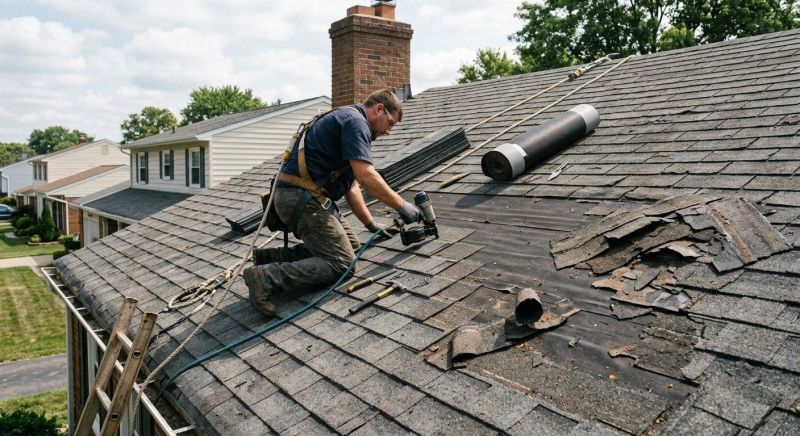 Damaged Roof Repair in Beachwood, OH
