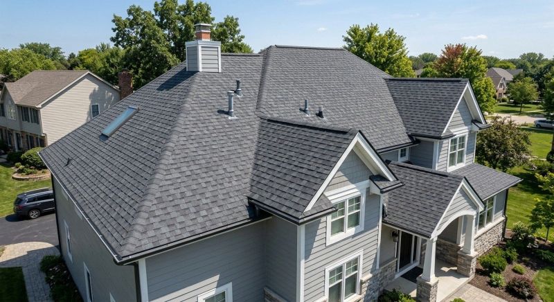 Damaged Roof Replacement in Euclid, OH