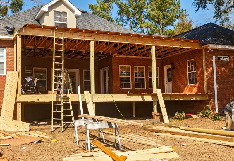 Deck Roof Construction in Lake County, OH