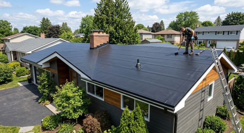 Epdm Roof Installation in Madison, OH