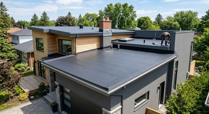 Epdm Roof Installation in Newbury, OH