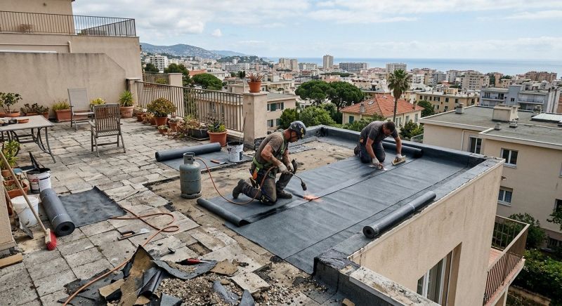 Flat Roof Repair in Perry, OH