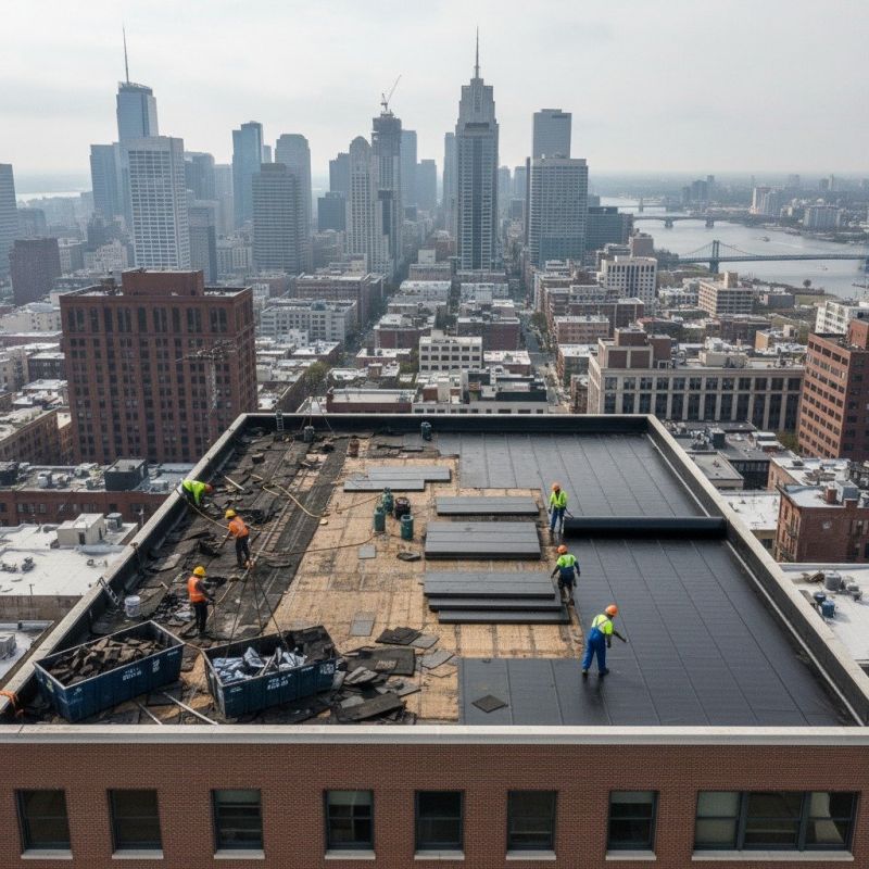 Flat Roof Replacement in Solon, OH