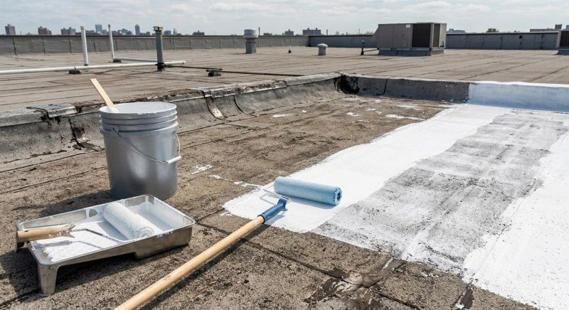 Flat Roof Sealing in Lake County, OH