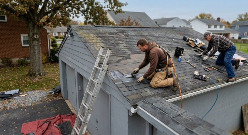 Garage Roof Repair in Lake County, OH