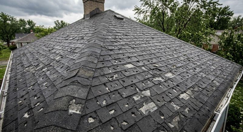 Hail Damage Roof Repair in Madison, OH