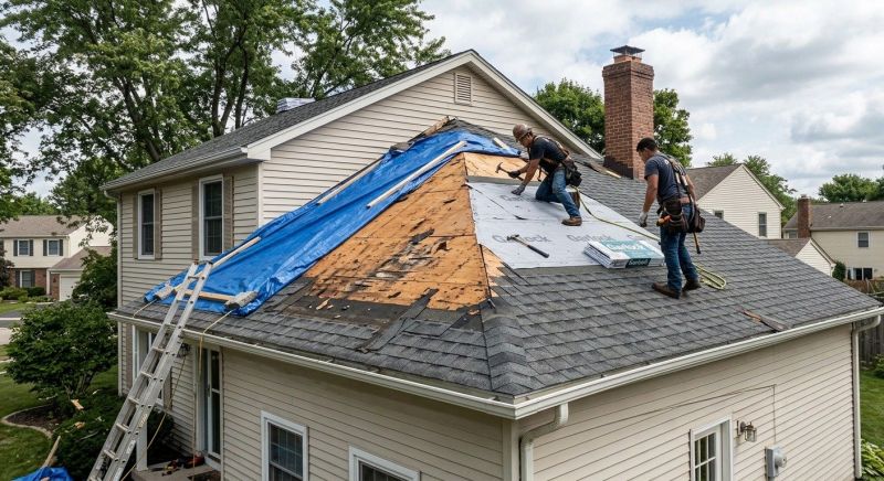 Hail Damage Roof Repair in Solon, OH