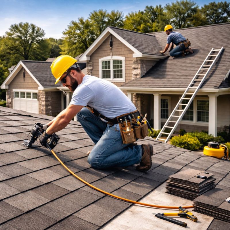 House Roof Installation in Montville, OH