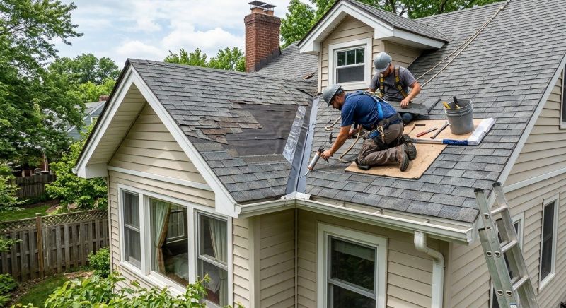 House Roof Repair in Euclid, OH