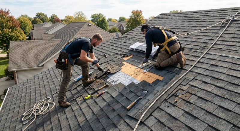 House Roof Repair in Montville, OH