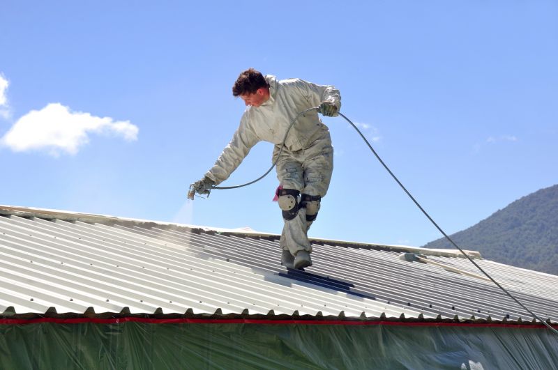 Metal Roof Coating Installation in Lake County, OH