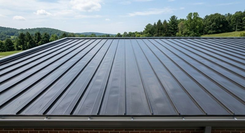 Metal Roof Coating Installation in Lake County, OH