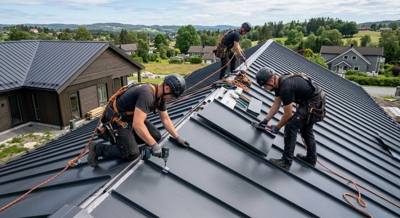 Metal Roof Installation in Perry, OH