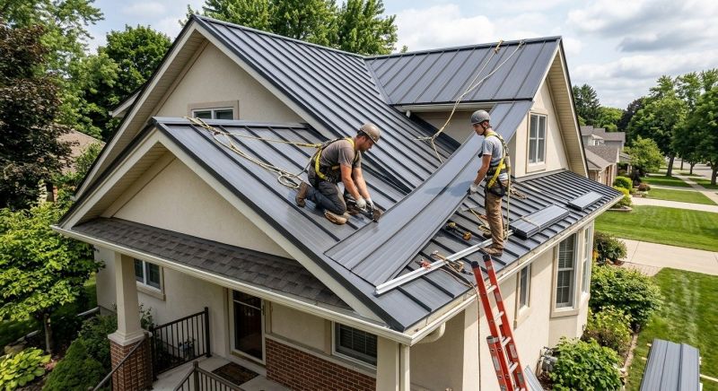 Metal Roof Installation in Wickliffe, OH