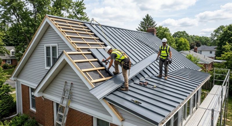 Metal Roof Installation in Willoughby, OH
