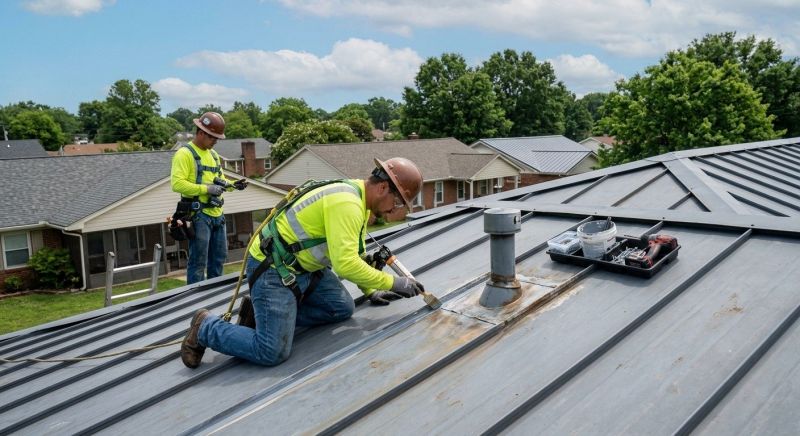 Metal Roof Leak Repair in Lake County, OH