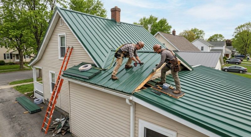 Metal Roof Repair in Mentor, OH