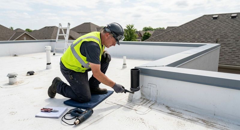 Pvc Roof Inspection in Lake County, OH