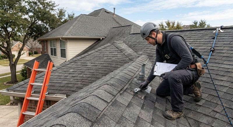 Roof Damage Inspection in Willoughby, OH