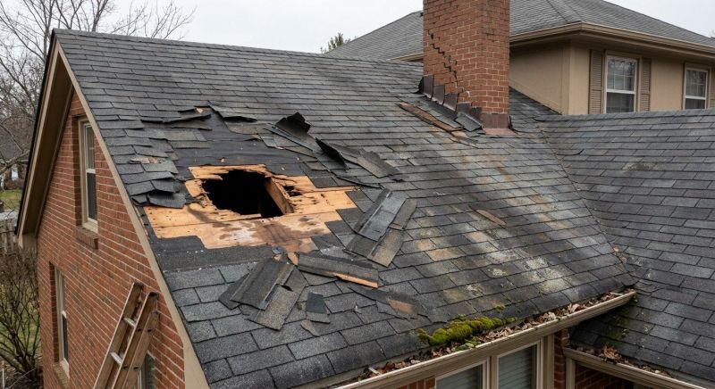 Roof Damage Repair in Bedford, OH